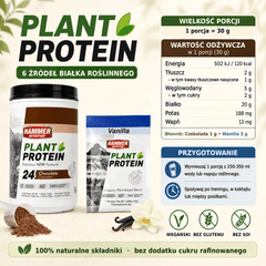 Plant Protein - Vegán fehérje forrás - Hammer Nutrition CEE
