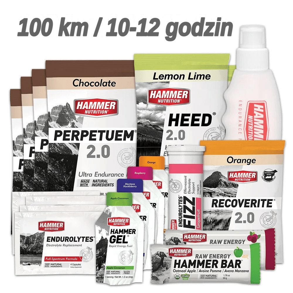 Pakiet ultra 100 km - Hammer Nutrition CEE